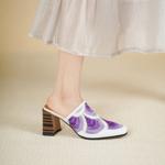 Exquisite Handcrafted Leather Women's Shoes: Luxury, Elegance, and Quality(Echengdu2529)