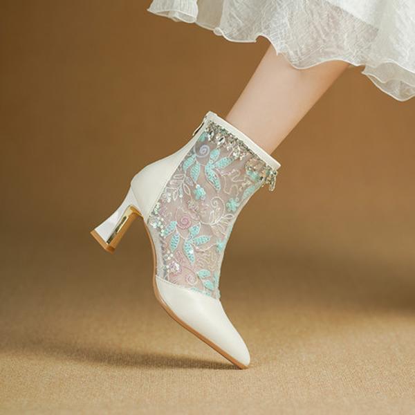 Handcrafted Leather Women’s Shoes: Luxury and Elegance Redefined(Echengdu2530)