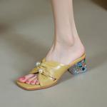 Handcrafted Luxury Leather Women’s Shoes: Elegant Artistry and Superior Quality(EchengduZYR002)