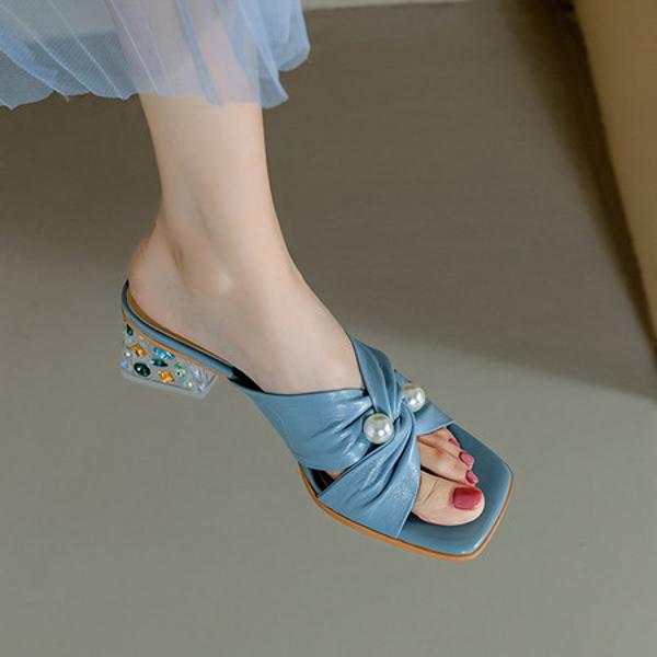 Handcrafted Luxury Leather Women’s Shoes: Elegant Artistry and Superior Quality(EchengduZYR002)