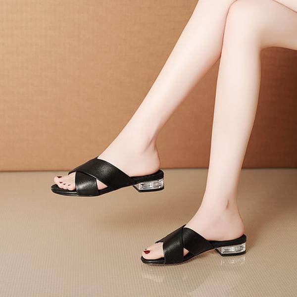 Luxury Handmade Leather Women’s Shoes with Elegance(EchengduXYR102)