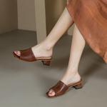 Handcrafted Luxury Leather Women’s Shoes - Elegance Redefined(EchengduXY1082)