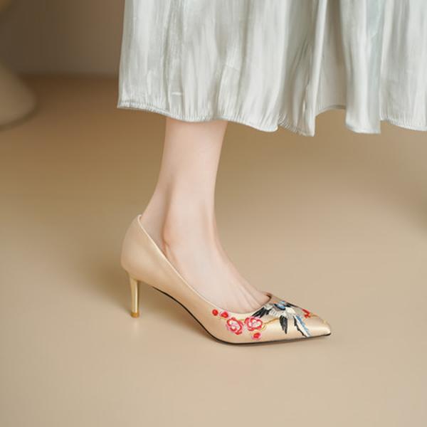 Handcrafted Luxury Leather Women's Shoes - Timeless Elegance(Echengdu2550)