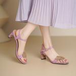 Elegant Handcrafted Leather Women's Shoes - Luxurious Quality(Echengdu2554)