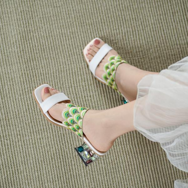 Handcrafted Luxury Leather Women's Shoes with Exquisite Craftsmanship(Echengdu1月-35)