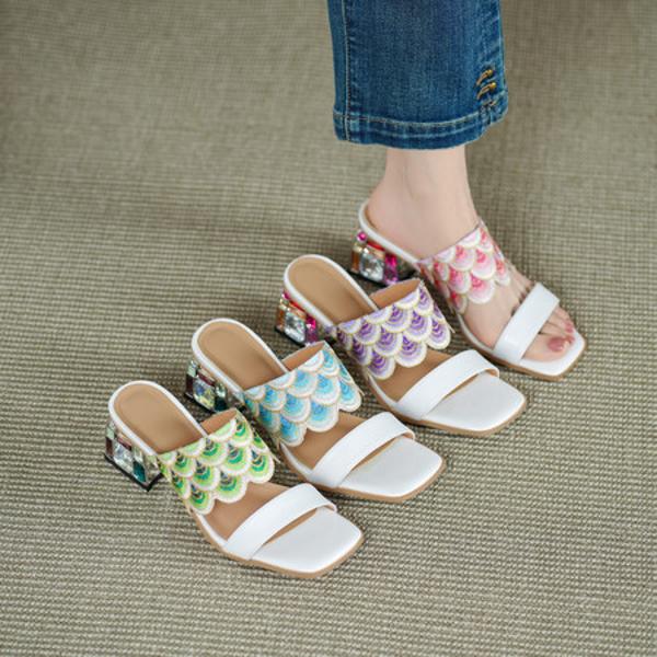 Handcrafted Luxury Leather Women's Shoes with Exquisite Craftsmanship(Echengdu1月-35)