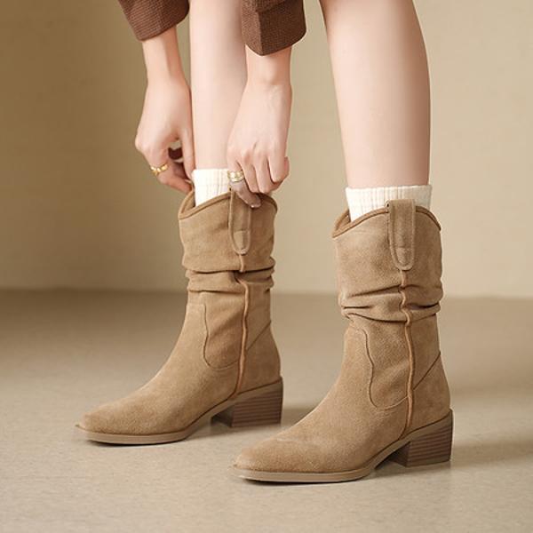 Handcrafted Premium Leather Women's Shoes - Elegant Luxury(Echengdu2557)