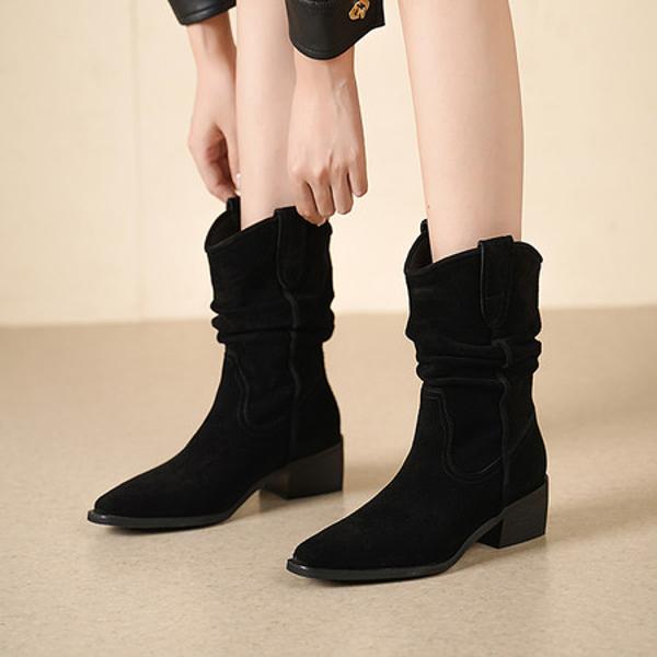 Handcrafted Premium Leather Women's Shoes - Elegant Luxury(Echengdu2557)