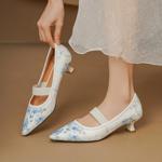 Crafted Elegance: Luxurious Handmade Genuine Leather Women's Shoes(Echengdu1月-12)