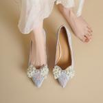 Exquisite Handcrafted Leather Women's Shoes for Luxurious Elegance(Echengdu2560)