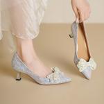 Exquisite Handcrafted Leather Women's Shoes for Luxurious Elegance(Echengdu2560)