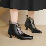Exquisite Handcrafted Leather Women’s Shoes: Elegant Luxury(Echengdu2563)