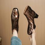 Handcrafted Genuine Leather Women's Shoes - Elegant Luxury(Echengdu2566)