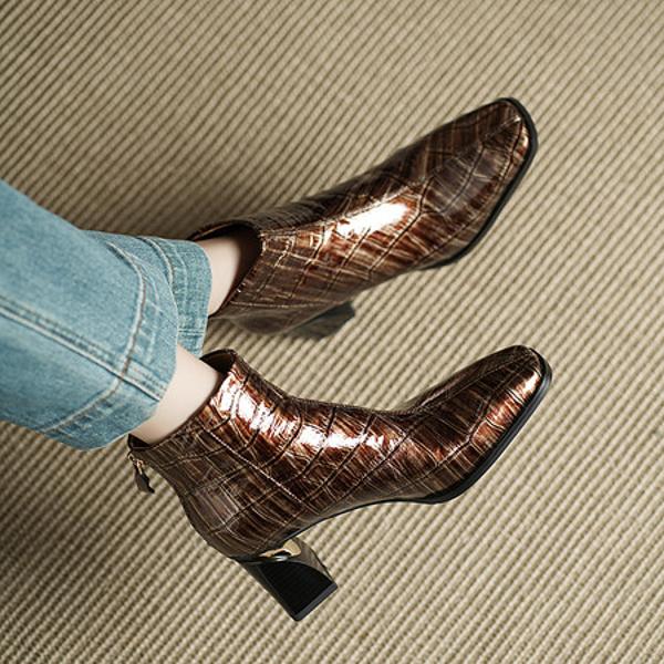 Handcrafted Genuine Leather Women's Shoes - Elegant Luxury(Echengdu2566)