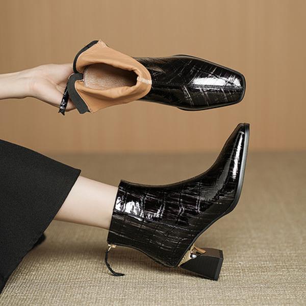 Handcrafted Genuine Leather Women's Shoes - Elegant Luxury(Echengdu2566)