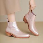 Elegant Handcrafted Leather Women's Shoes: Luxury Craftsmanship & Quality(Echengdu2577)