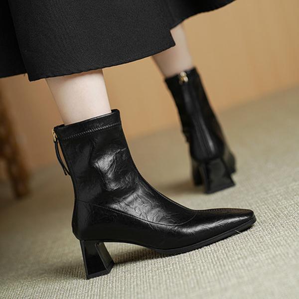 Luxury Handcrafted Genuine Leather Women's Shoes: Elegance Redefined(Echengdu2578)