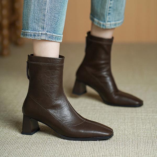 Luxury Handcrafted Genuine Leather Women's Shoes: Elegance Redefined(Echengdu2578)