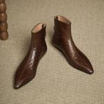 Exquisite Handcrafted Leather Women's Shoes - Luxurious Elegance(Echengdu2569)