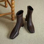 Elegant Handcrafted Genuine Leather Women's Shoes – Luxury Craftsmanship(Echengdu2579)