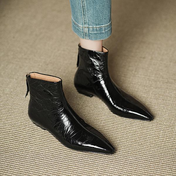 Handcrafted Luxury Genuine Leather Women's Shoes: Exquisite Quality & Elegance(Echengdu2570)