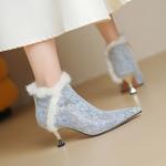 Luxurious Handcrafted Genuine Leather Women's Shoes - Elegant Craftsmanship(Echengdu2574)