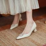 Handcrafted Luxury Leather Women's Shoes for Elegance(EcqiT-2035)