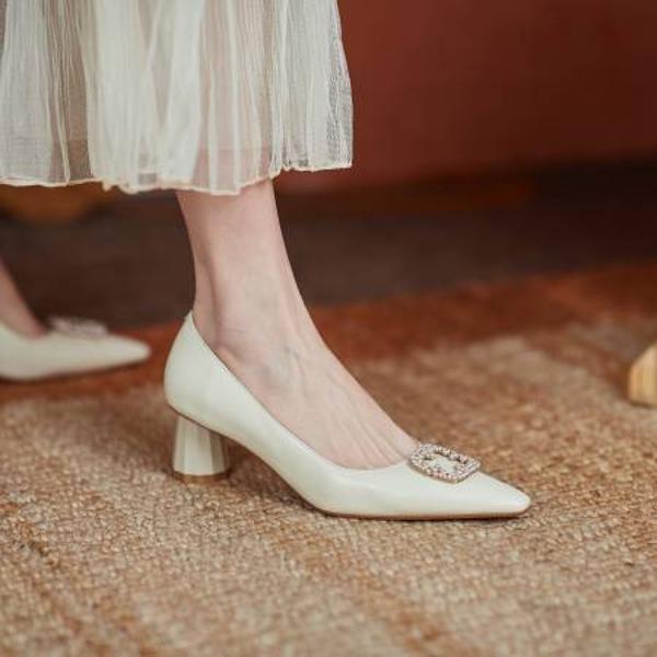 Handcrafted Luxury Leather Women's Shoes for Elegance(EcqiT-2035)