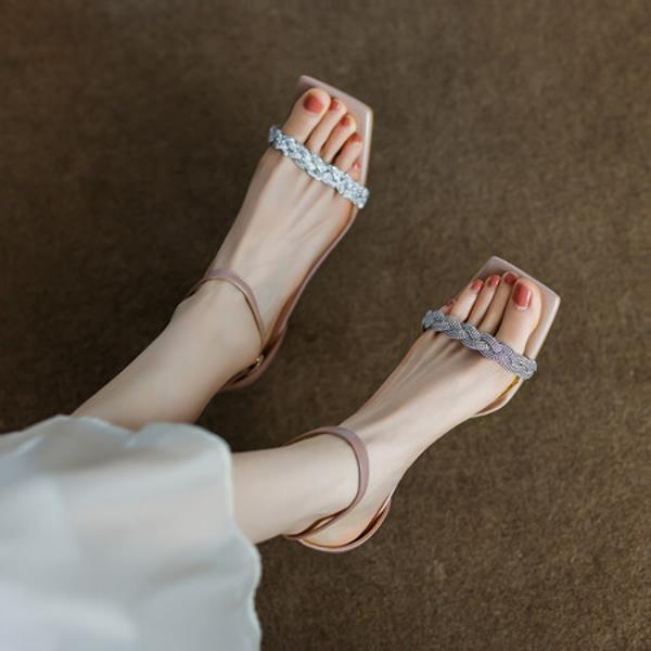 Handcrafted Luxury Leather Women's Shoes: Exquisite Artistry & Elegance(EcqiH-3601)