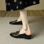 Elegant Handcrafted Genuine Leather Women's Shoes with Exquisite Craftsmanship(EcqiH-470)