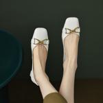 Elegant Handcrafted Genuine Leather Women's Shoes with Luxurious Quality Craftsmanship(EcqiH-95-1)