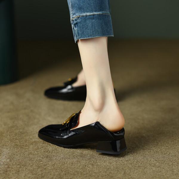 Elegant Handcrafted Genuine Leather Women’s Shoes - Luxurious Quality(EcqiH-489)