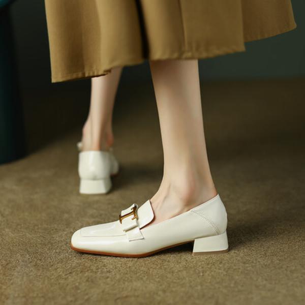 Elegant Handcrafted Genuine Leather Women’s Shoes - Luxurious Quality(EcqiH-489)