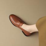 Exquisite Handcrafted Leather Women's Shoes: Timeless Elegance(EcqiH-1766)