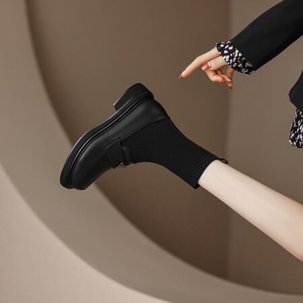 Handcrafted Leather Women's Shoes: Luxury & Elegance(EcqiZ-236)