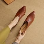 Elegant Handcrafted Leather Women's Shoes - Luxury Artistry and Quality(EcqiH-2608)