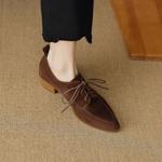 Elegant Handmade Genuine Leather Women's Shoes – Luxurious Craftsmanship(EcqiH-2619)