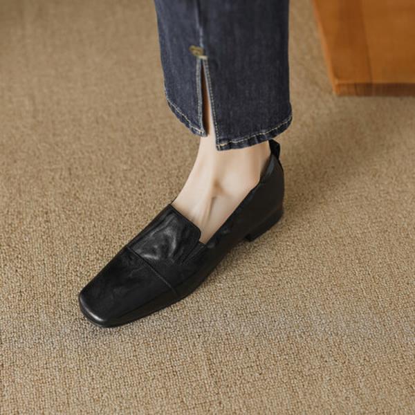 Handcrafted Leather Women's Shoes: Exquisite Elegance & Luxurious Quality(EcqiH-2622)