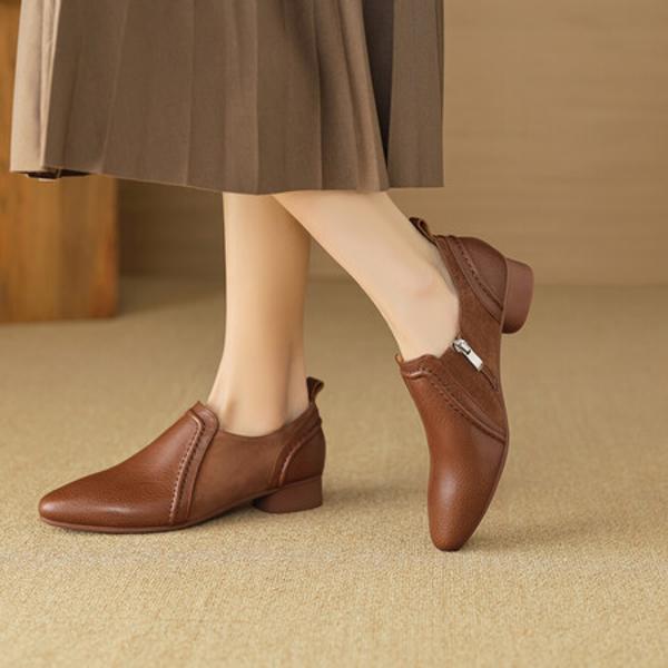 Luxury Handcrafted Genuine Leather Women's Shoes - Elegance Redefined(EcqiH-2632)
