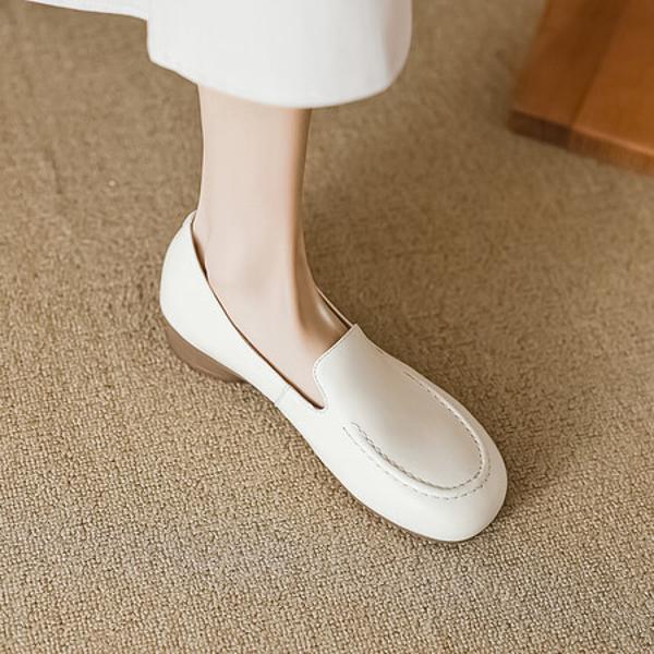 Handcrafted Luxury Leather Shoes for Elegant Women(EcqiH-2630)