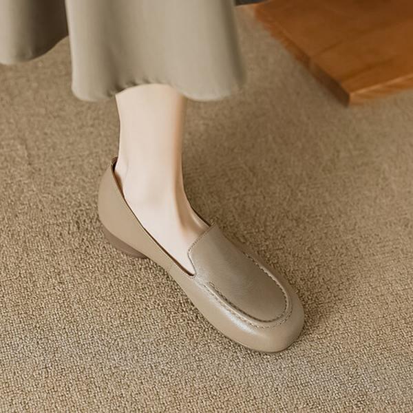 Handcrafted Luxury Leather Shoes for Elegant Women(EcqiH-2630)