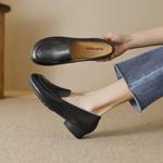 Handcrafted Luxury Leather Shoes for Elegant Women(EcqiH-2630)