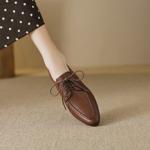 Elegant Handmade Leather Women's Shoes: Luxury Craftsmanship & Quality(EcqiH-2639)