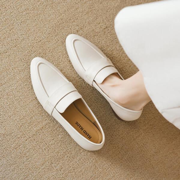 Exquisite Handmade Leather Women's Shoes: Luxurious Craftsmanship for Elegance(EcqiH-2650)