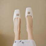 Elegant Handmade Leather Women's Shoes: Luxury Craftsmanship(EcqiH-2678)