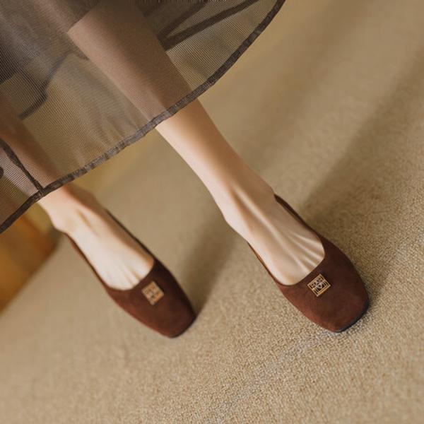 Elegant Handmade Leather Women's Shoes: Luxury Craftsmanship(EcqiH-2678)