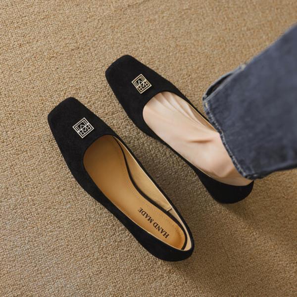 Elegant Handmade Leather Women's Shoes: Luxury Craftsmanship(EcqiH-2678)