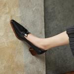 Exquisite Handcrafted Leather Women's Shoes: Luxury, Elegance, and Quality Craftsmanship(EcqiHL-878)