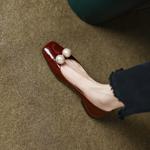 Elegant Handmade Leather Women's Shoes: Luxury Craftsmanship(EcqiH-535)