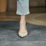 Exquisite Handcrafted Leather Women's Shoes: Luxury, Elegance, and Superior Craftsmanship(EcqiH-5026)